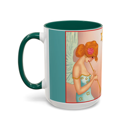 Heavenly Angel Duet Colorful Mugs (11oz, 15oz)