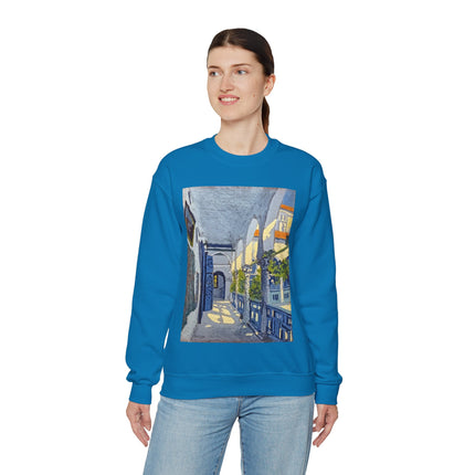 Gallery of a Moroccan Riad by George Gaudion Heavy Blend™ Crewneck Sweatshirt