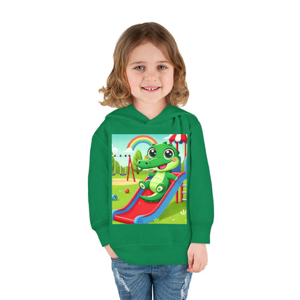 Playground Crocodile Joy Toddler Pullover Fleece Hoodie