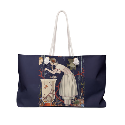 The Dazzling Little Fish by George Barbier Weekender Bag
