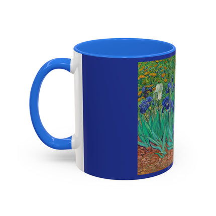 Irises by Vincent Van Gogh Colorful Mugs (11oz, 15oz)