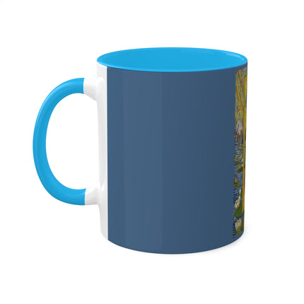 Courtesan (after Eisen) by Vincent Van Gogh Colorful Mugs, 11oz