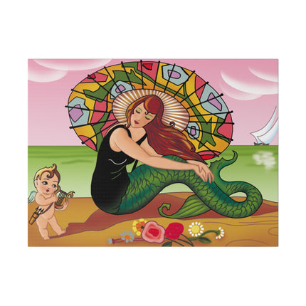Art Deco Mermaid – Siren Serenade by Carlo Chiostri