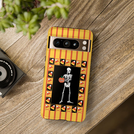 Candy Corn Skeleton Phone Cases