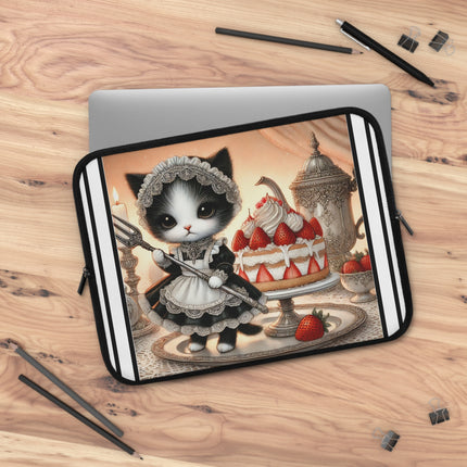 The Patisserie Kitten Laptop Sleeve – Sweet Charm & Storybook Delight