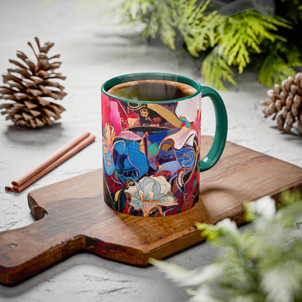 Ethereal Irises Colorful Mugs (11oz, 15oz)