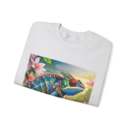 Camouflage Chameleon Unisex Heavy Blend™ Crewneck Sweatshirt