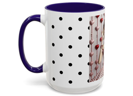 Fashionably Yours, XOXO Colorful Mugs (11oz, 15oz)