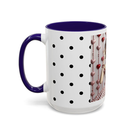 Fashionably Yours, XOXO Colorful Mugs (11oz, 15oz)