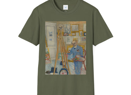 The Skeleton Painter by James Ensor Softstyle T-Shirt