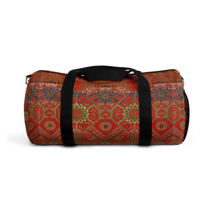 Japanese Fan Pattern III by G.A. Audsley Duffle Bag