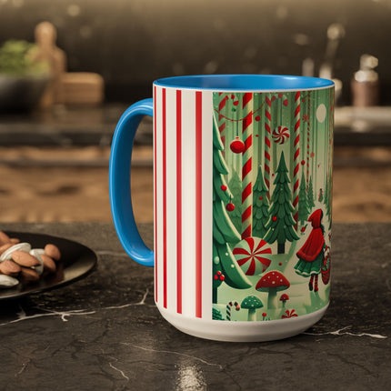 Enchanted Candy Forest Colorful Mugs (11oz, 15oz)