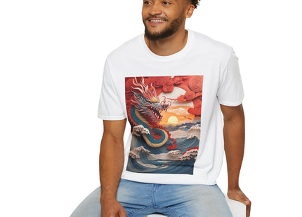 Stormbound Dragon Garment-Dyed T-shirt Softstyle T-Shirt