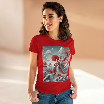 Ladies by the Quiet Sea Cotton Tee