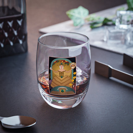 June & Pearl, Alexandrite (from the Gem Series) by Sofia Chiostri Whiskey Glass