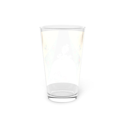 💌🎄 The Christmas Letter Of Holly House Pint Glass – Whimsical Art Deco Holiday Charm