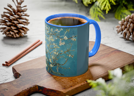 Almond Blossom by Vincent van Gogh Colorful Mugs (11oz, 15oz)