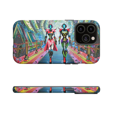 Cyber Punk Robot Models Phone Cases