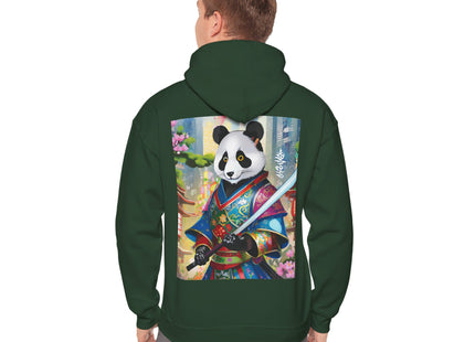 Cyberpunk Samurai Panda – Heavy Blend™ Hooded Sweatshirt