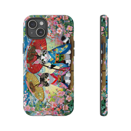 Kimono Kitties Phone Cases