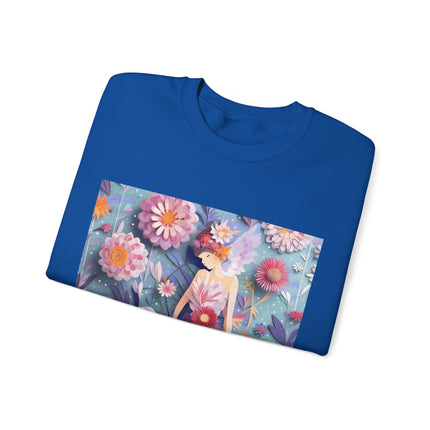 Aster Fairy Unisex Heavy Blend™ Crewneck Sweatshirt