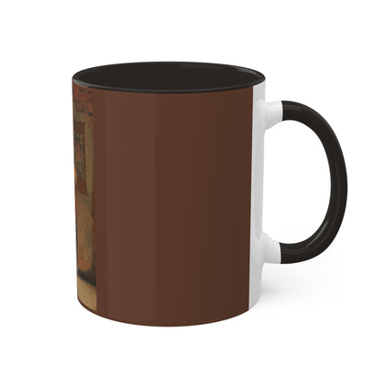 A Buddhist Lama at a Feast at Pemionchi Monastery by Vasily Vereshchagin Colorful Mugs, 11oz