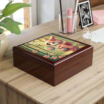 Geisha Kitten’s Easter Jewelry Box