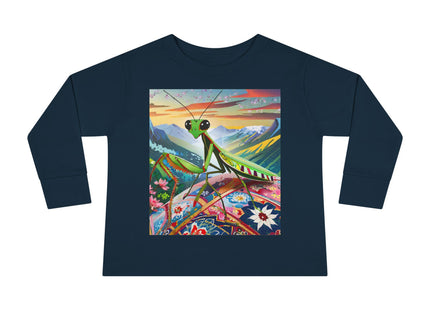 The Joyful Mantis Toddler Long Sleeve Tee