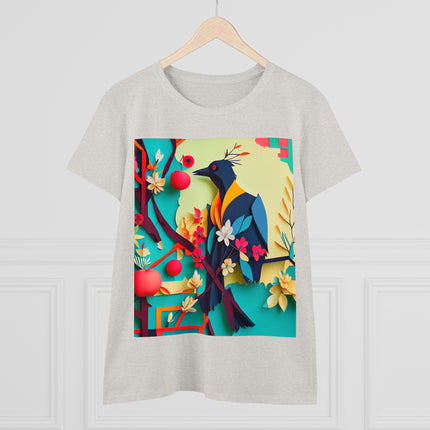 Curious Crow Women's Midweight Cotton Tee
