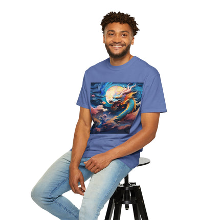 A Dragon's Ascent Unisex Garment-Dyed T-shirt