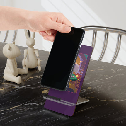 February & Amethyst (from the Gem Series) by Sofia Chiostri Mobile Display Stand for Smartphones