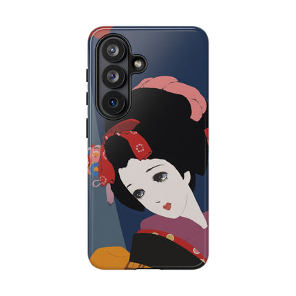 Geisha Portrait Phone Case – Elegant Beauty & Timeless Grace