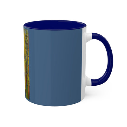 Courtesan (after Eisen) by Vincent Van Gogh Colorful Mugs, 11oz
