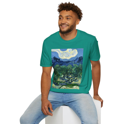 Olive Trees by Vincent Van Gogh Softstyle T-Shirt