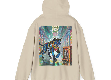 Cyber Panther’s Hunt – Heavy Blend™ Hooded Sweatshirt