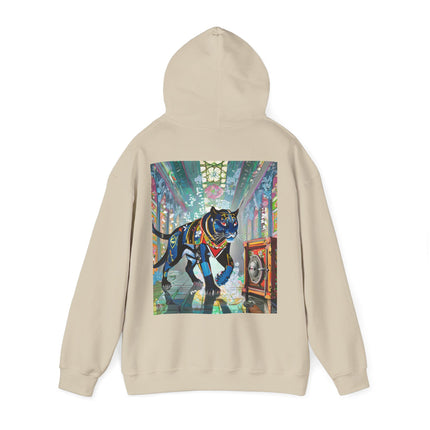 Cyber Panther’s Hunt – Heavy Blend™ Hooded Sweatshirt