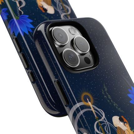 🌙🕯️ The Lady Of The Midnight Garden Phone Case – Art Deco Nocturne