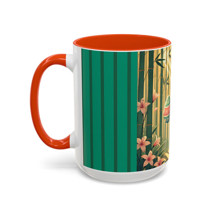 Geisha Kitten’s Easter Stroll Colorful Mugs (11oz, 15oz)