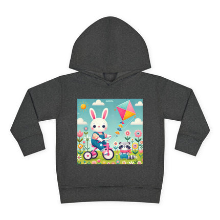 Breezy Meadow Ride Toddler Pullover Fleece Hoodie