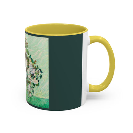 Roses by Vincent Van Gogh Colorful Mugs (11oz, 15oz)