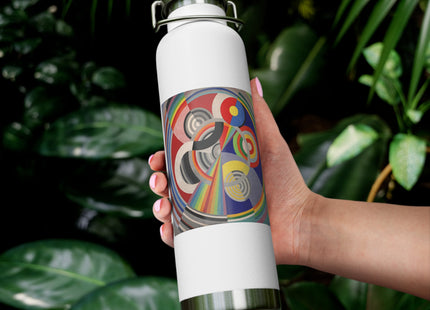 Rythme No. 1 by Robert Delaunay Copper Vacuum Insulated Bottle, 22oz