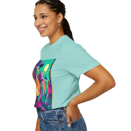 Dance of the Skeleton Ballerinas Unisex Garment-Dyed T-shirt