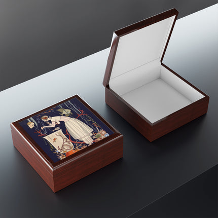 L'Etourdissant Petit Poisson (The Dazzling Little Fish) by George Barbier Jewelry Box