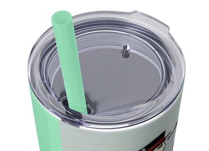 Costume de Yacht by George Barbier Skinny Tumbler with Straw, 20oz