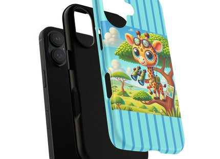 Giraffe Lookout Phone Cases