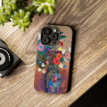 Bouquet of Flowers by Odilon Redon Phone Cases