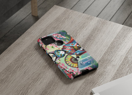 Cyberpunk Geisha Phone Cases