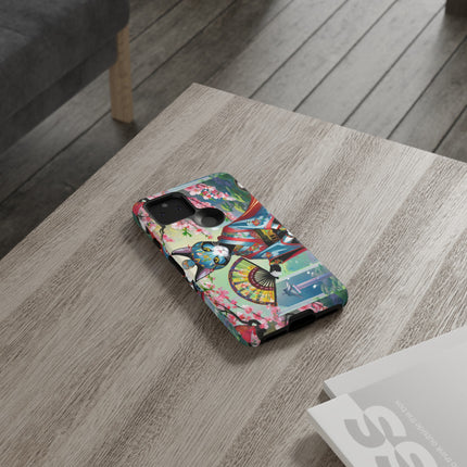 Cyberpunk Geisha Phone Cases