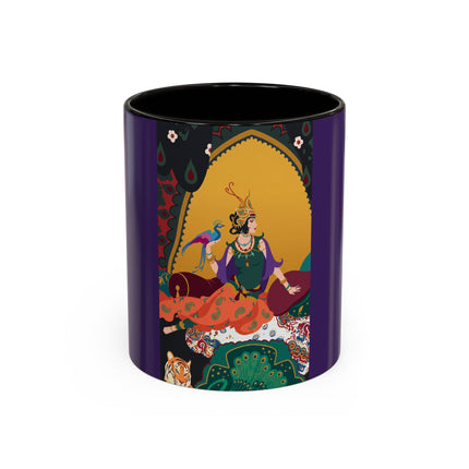 The Jewel Pavilion Colorful Mug (11oz, 15oz) – Royal Elegance, Peacock Beauty & Jewel-Toned Splendor