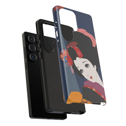 Geisha Portrait Phone Case – Elegant Beauty & Timeless Grace